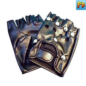 Studded Punk Gloves