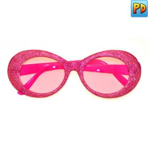 60's Glitter Specs, Pink