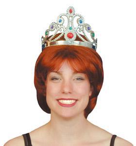Silver Jewelled Tiara