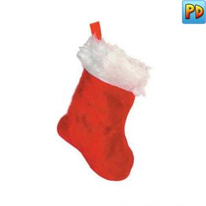 Santa Stocking, 30cm
