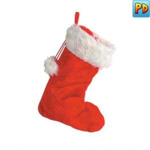 Santa Stocking, 35cm