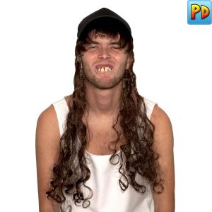 Billy Bob Hat with Hair