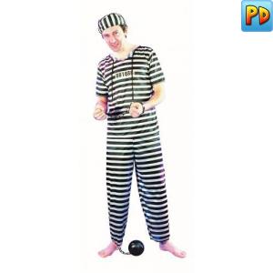 Convict Fancy Dress Costume