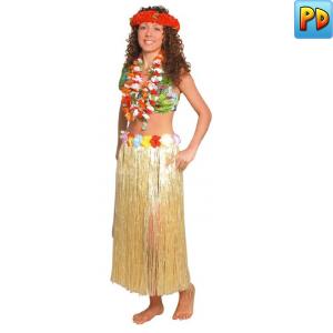 Hawaiian Grass Hula Skirt, Natural
