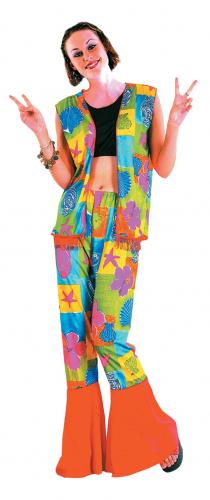 Flower Power Hippie Fancy Dress Costume
