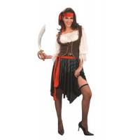 Female Pirate Swashbuckler Fancy Dress Costume