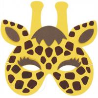 Zoo Animal Giraffe Mask