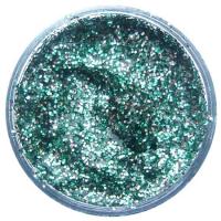 Glitter Gel, Turquoise/Silver