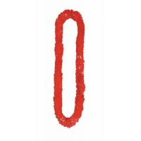 Soft Twist Poly Lei, Red
