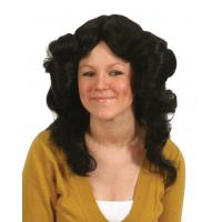 70's Flick Wig, Black