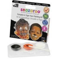 Face Paint Theme Pack - Pumpkins & Tigers