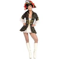 Queen Pirate Fancy Dress Costume