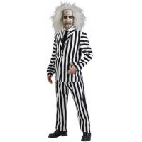 Deluxe Beetlejuice Fancy Dress Costume