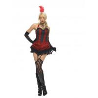 Burlesque Dancer Fancy Dress Costume
