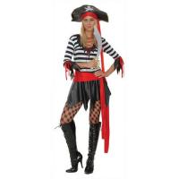 Adult Female Pirate Fancy Dress Costume