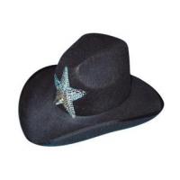 Cowgirl Madonna Hat, Black