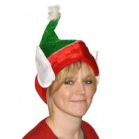 Elf Hat with Band & Pom Pom