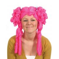 Cinderella Wig With Ringlets, Pink