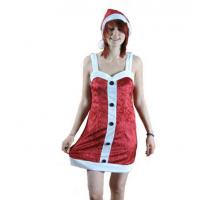Slim Miss Santa Fancy Dress Costume