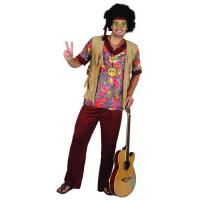 Woodstock Hippie Fancy Dress Costume