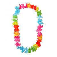 Neon Flowered Lei, Multi Colour