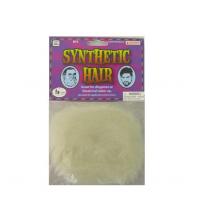 Synthetic Hair, White