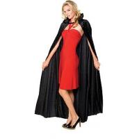 Long Crushed Velvet Cape