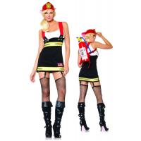 Backdraft Babe Fancy Dress Costume
