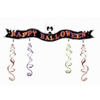 Halloween Ghost 3d Swirl Banner