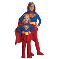 Childrens Supergirl Fancy Dress Costume