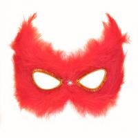 Feather Eyemask, Red