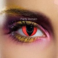 Crazy Lenses - Red Cat Eye