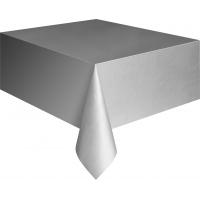 Plastic Silver Tablecover