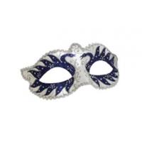 Swan Lake Eyemask, Royal Blue/White