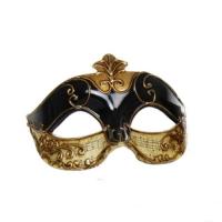 Musical Notes Columbia Eyemask, Black/Gold
