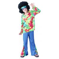 Boys Hippie Fancy Dress Costume