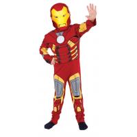 Deluxe Iron Man Fancy Dress Costume