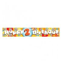 Cool Kidz Happy 2nd Birthday Banner