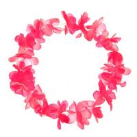 Neon Hawaiian Headband, Pink