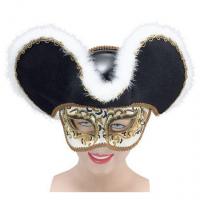 Gold Highwayman Mask and Hat