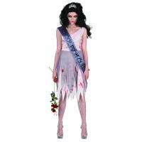Prom Night Zombie Fancy Dress Costume