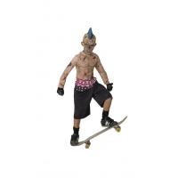 Zombie Skate Punk Fancy Dress Costume