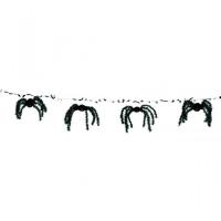 Creepy Spider Foil Garland