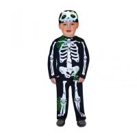 Skeleton Toddler Fancy Dress Costume, Infant Size