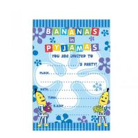 Bananas In Pyjamas Invites