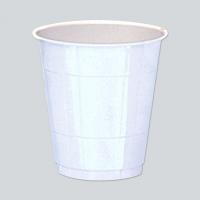 Frosty White Plastic Cups