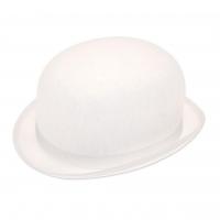 Bowler Hat, White