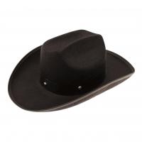 Black Deluxe Cowboy Hat