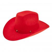 Trampas Cowboy Hat, Red