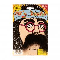 70's Moustache, Black